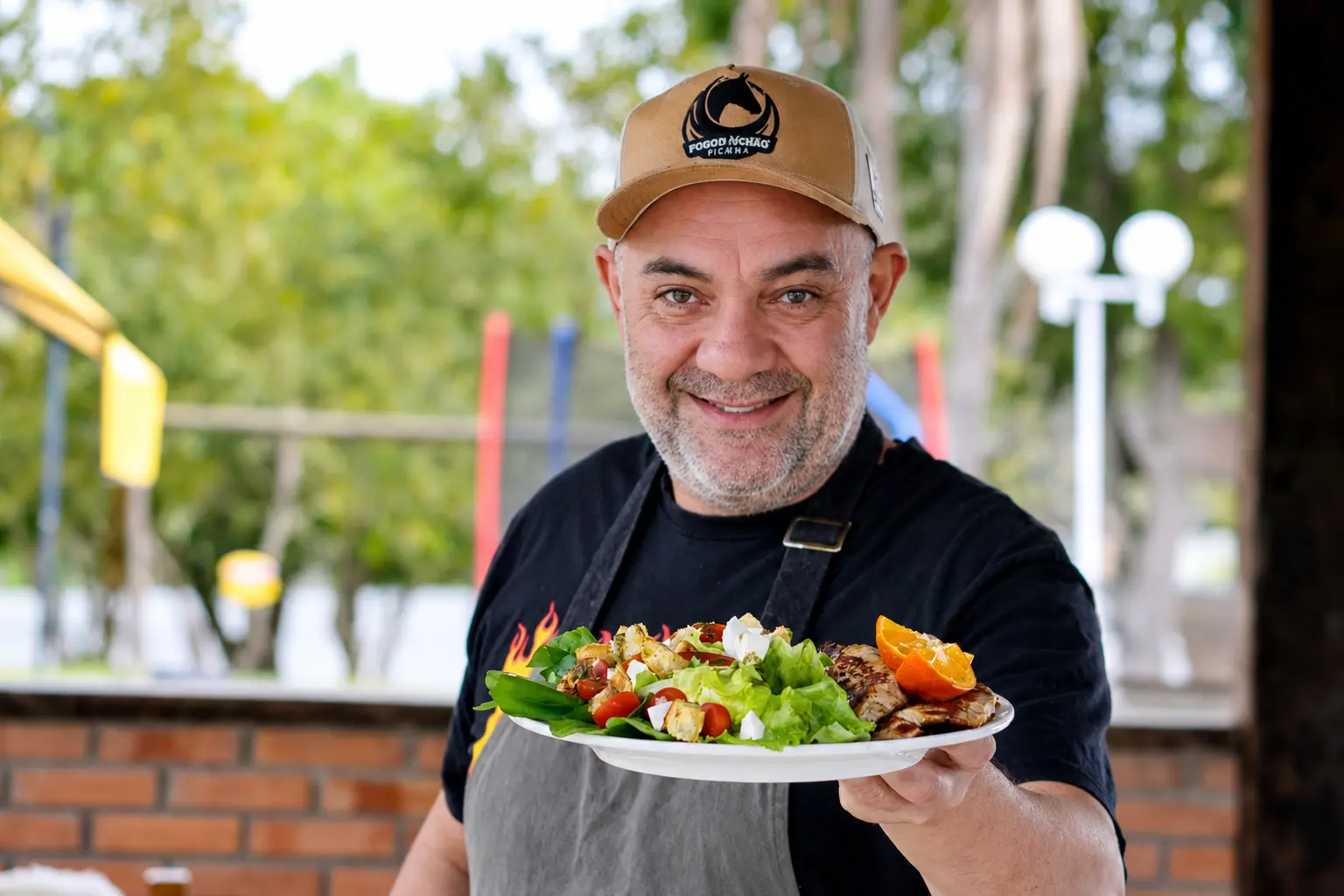 Chef da cantina do Haras Porto Nobre